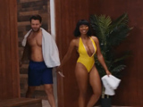 Mi pareja y yo bajamos a darnos una sauna, nos encanta - Xvideos